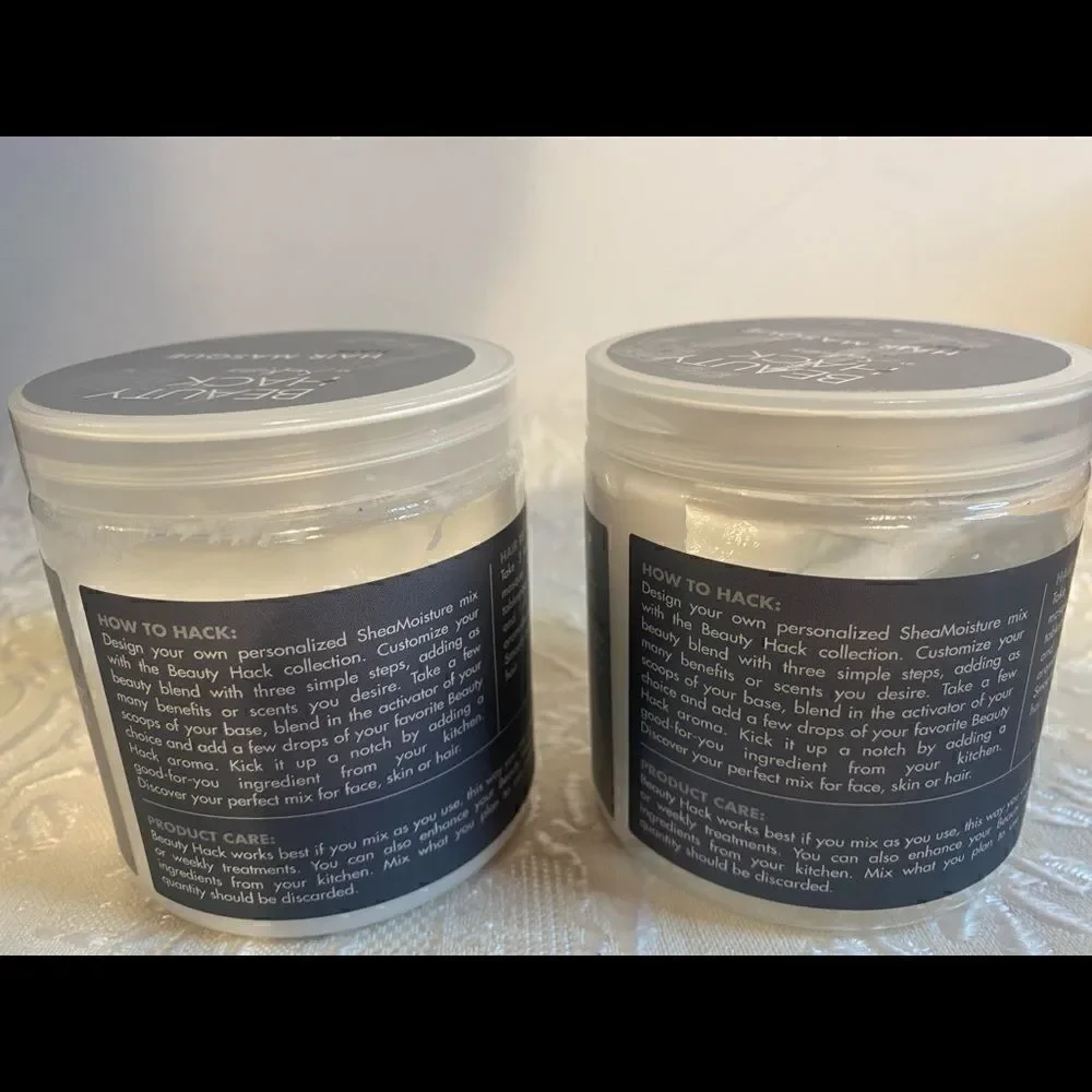 🛍Shea Moisture Beauty Hair Masque step1 Pure Base treatment